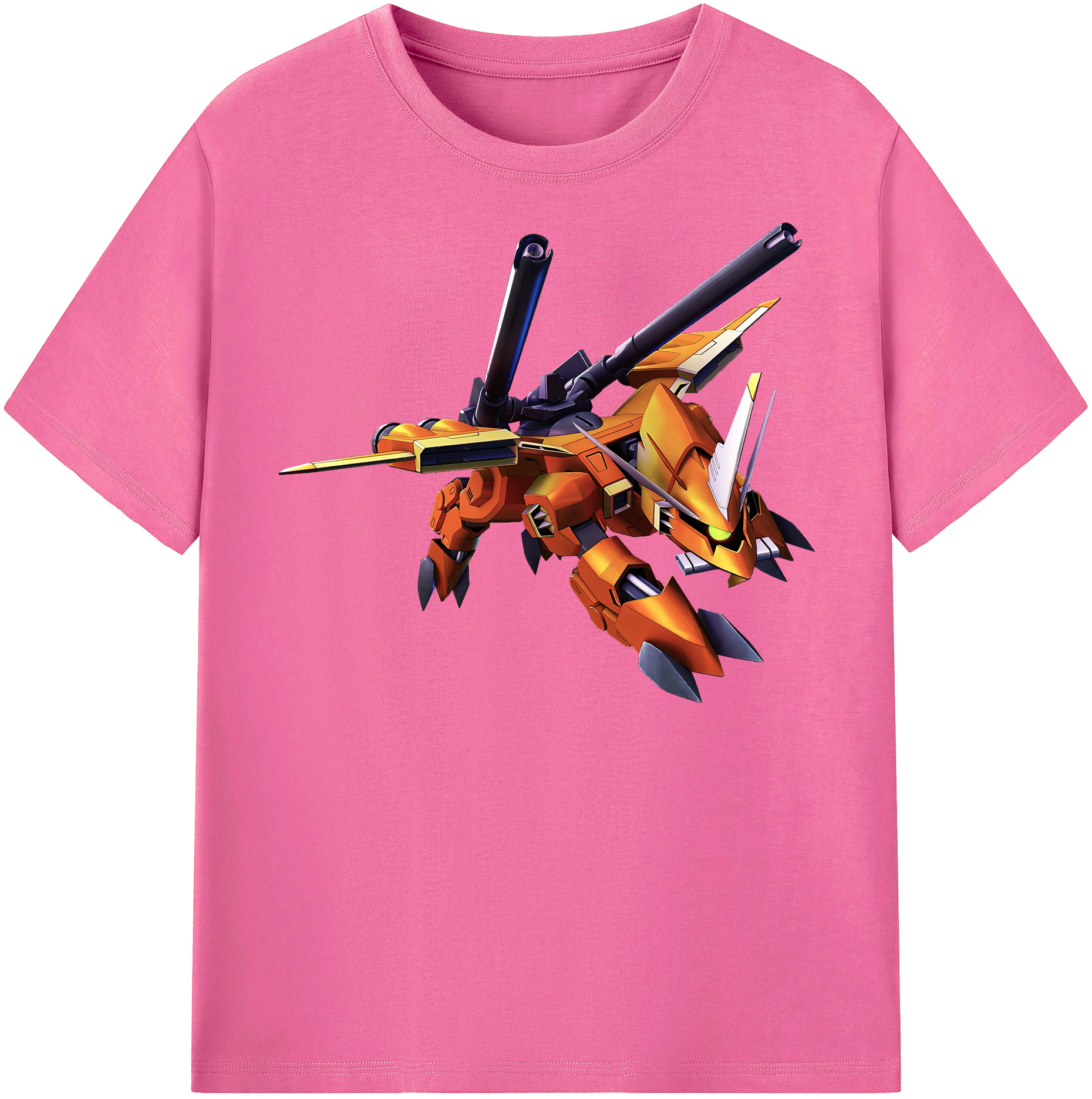 （画像用） 機動戦士ガンダム Mobile Suit Gundam レディースカジュアルプリントTシャツ（綿100％）